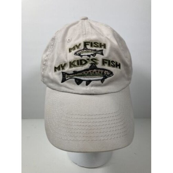 “My Fish - My Kid’s Fish” Adjustable Hat/Cap - Picture 1 of 5